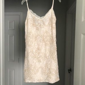 Zara lace mini dress